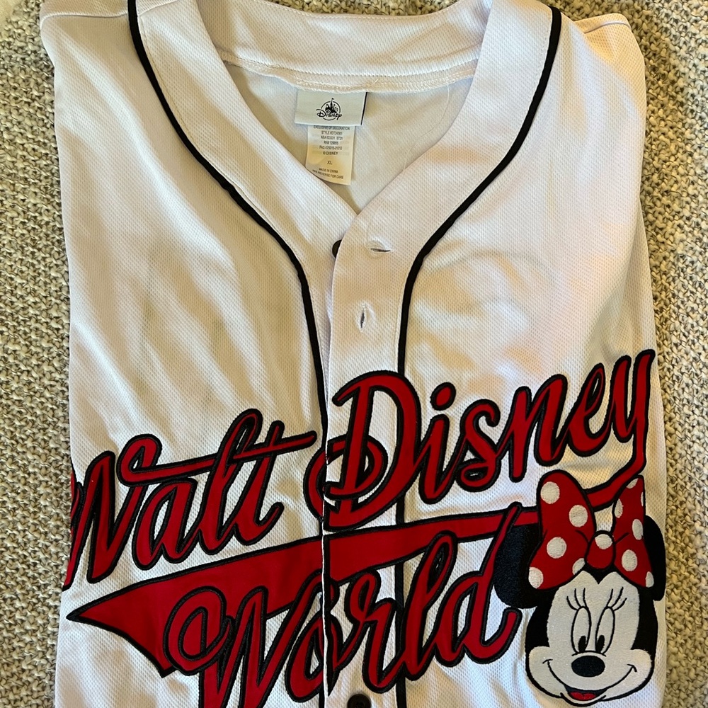 Walt Disney World 50th Anniversary Parks Baseball Jersey